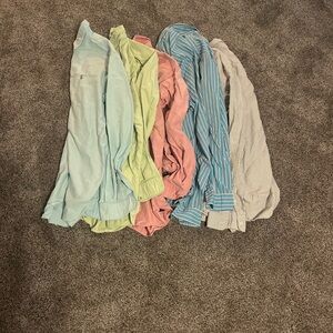 FIVE #ralphlauren #polo 
Colorful Button-Up Shirt Collection